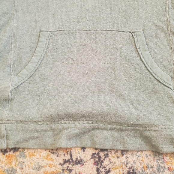 Eddie Bauer Sz Large Sage Green Hoodie w/ Pocket - Picture 5 of 5